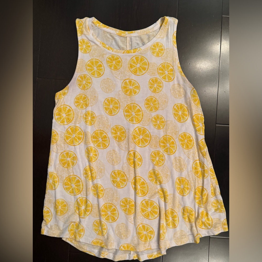 Apt. 9 Yellow Lemon Sleeveless Top